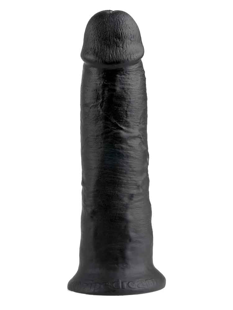 Dildo King Cock Inch X Cm Schwarz Diskret Kaufen Spexter