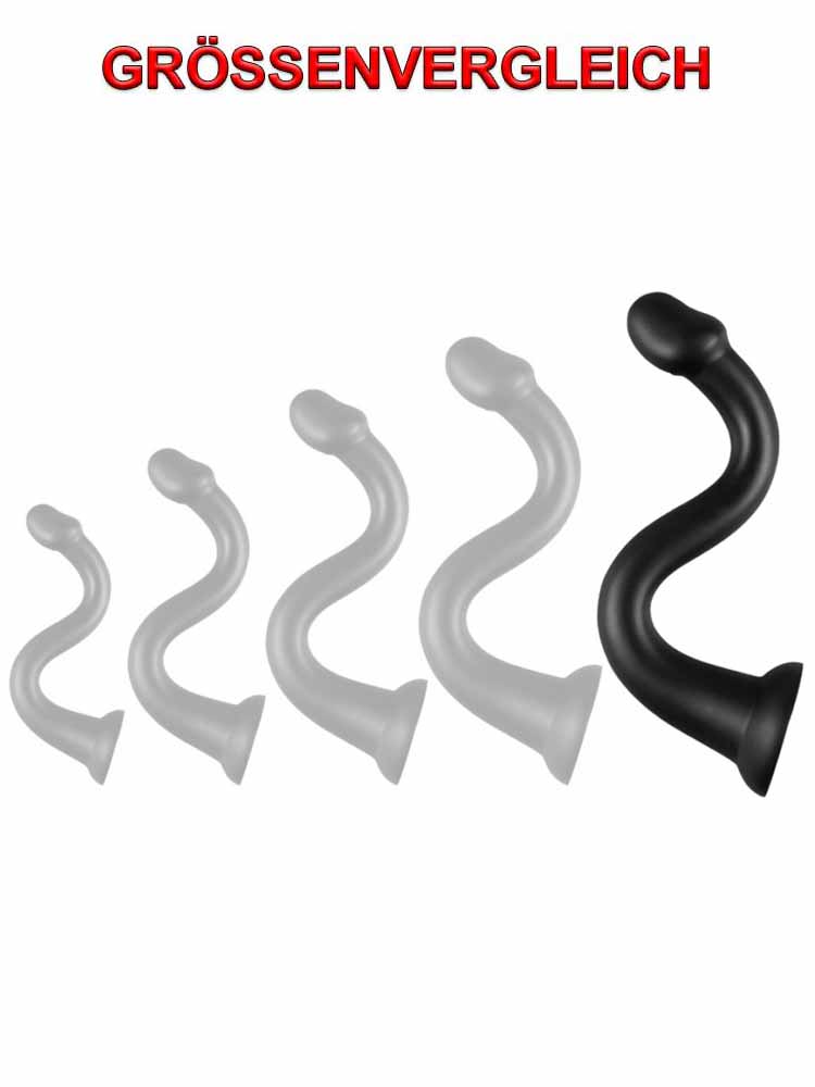 Hier Diskret Kaufen Whale Penis Soft Anal Dildo Cm Xxlarge Schwarz