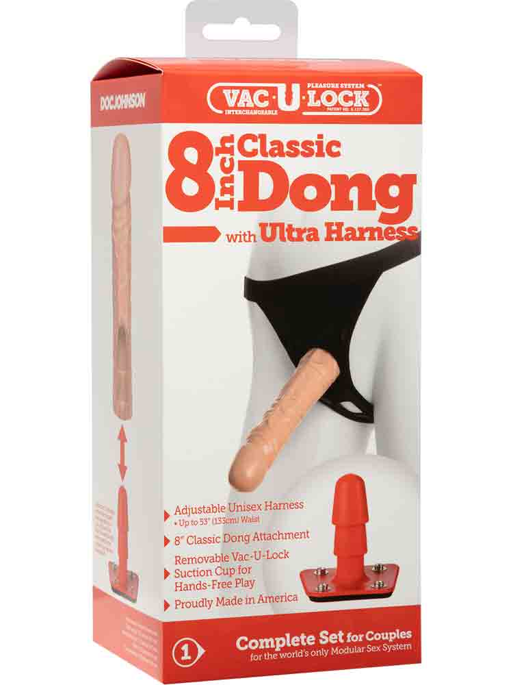Vac U Lock Inch Dildo Ultra Harness Strap On Hier Diskret Kaufen