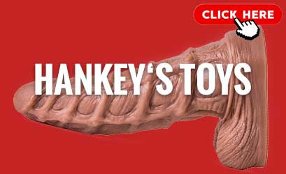 Dildos & Plugs von Hankeys Toys gibt es bei Spexter