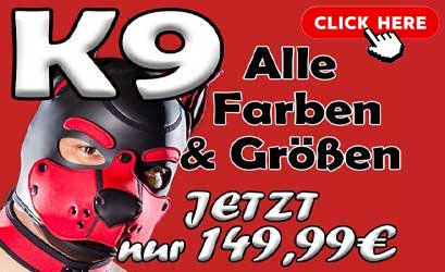 Original Mister S Puppymasken gibt es bei Spexter in München