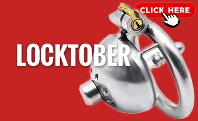 Keuschheitskäfige für den Locktober gibt es bei Spexter