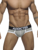 ADDICTED Basic Brief grau - schwarz 