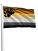 Bear Pride Flagge 90x150cm 