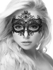OUCH Black&White Augenmaske Modell Queen 