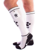 BRUTUS Party Socken mit Tasche weiss-schwarz 