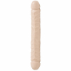 Doppeldildo DOC JOHNSON 12" biegsam - hell 