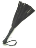 Flogger 30 Riemen 55cm Hirsch SCHWARZ 