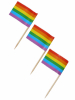 Gay Pride Mini Flaggen Deko-Picker 