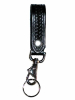 JAY PEE Karabiner mit Ring - basketweave - silber 