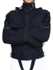 KlinikBondage Zwangsjacke schwarz 