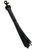 Flogger aus Riemen schwarz 35 cm 