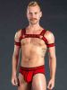 Mister S Neo BOLD COLOR BULLDOG Harness - rot 