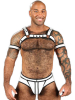 Mister S Neo BOLD COLOR BULLDOG Harness - weiss 