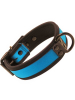 Mister S Neopren Puppy Halsband - aqua/schwarz 