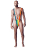 Rainbow Pride MANKINI Herrenbadeanzug 