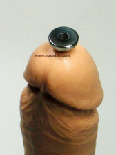 Penis Plug GAY DEVIL, Zentralbohrung 