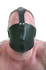 Mister B Leder-Halbmaske 