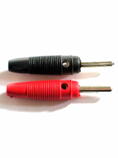 Reizstrom Adapter #8 - 4mm Stift und 4mm Buchse 