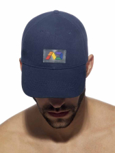 ADDICTED Rainbow Cap navyblau 