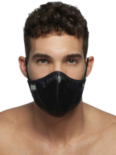 ADDICTED MASKE SHINY SCHWARZ 