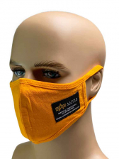 Alpha Industries Crew Facemask orange 