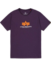 Alpha Industries Basic T Rubber - plum 