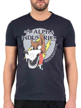 Alpha Industries Wolfhounds T-Shirt rep. blue 