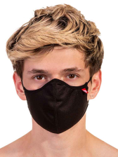 BARCODE HALBMASKE - COLONEL PAXTON - schwarz 