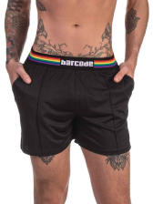 Barcode Short PRIDE schwarz 