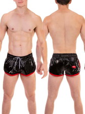 Barcode Short ALFRED schwarz-rot 