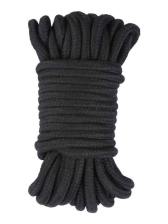 TIE ME UP Baumwollseil 10 Meter – schwarz 