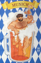 BOBO BEAR T-Shirt - Adam likes Beer in Munich 