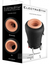 Electrastim JACK SOCKET Reizstrom-Masturbator XLarge 