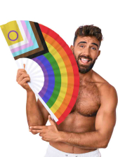 Fächer PROGRESSIVE PRIDE 63 cm 