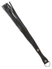 Flogger-Peitsche 47cm mit Riemen 