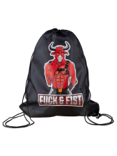 FUCK & FIST Umhängebeutel schwarz 