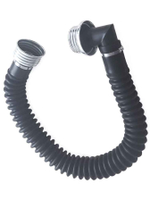 Gasmasken-Schlauch 90° Male-Gewinde 