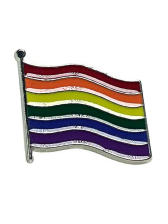 Gay Pride Regenbogen Anstecker Pin FLAGGE 