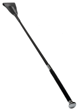 Gerte lang, silberner Knauf - 60cm 