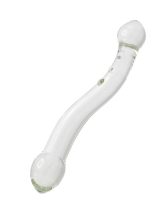 DildoStab aus Glas - gebogen 