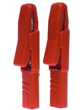 Elektro Klammern Hirschmann ROT 