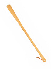 Schuhlöffel aus Buchenholz 63cm lang 