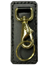 JAY PEE Schlüssel-Halter - glatt gold 