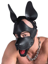 K9 Hunde-Maske mit abnehmbarer Schnauze / Maulkorb 