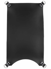 Sling aus Leder Ledermatte 100x60cm schwarz 