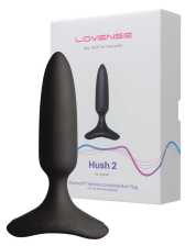 LOVENSE Bluetooth HUSH 2 Vibro Butt Plug 25x98mm 