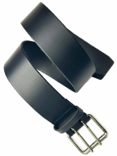 Mister B Ledergürtel Doppel-Dornschließe 5cm 