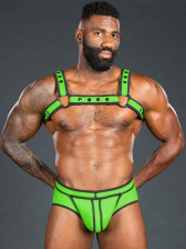 Mister S Neo BOLD COLOR Full Access Brief - lime 