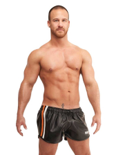 Riegillio Mini Short orange Streifen 